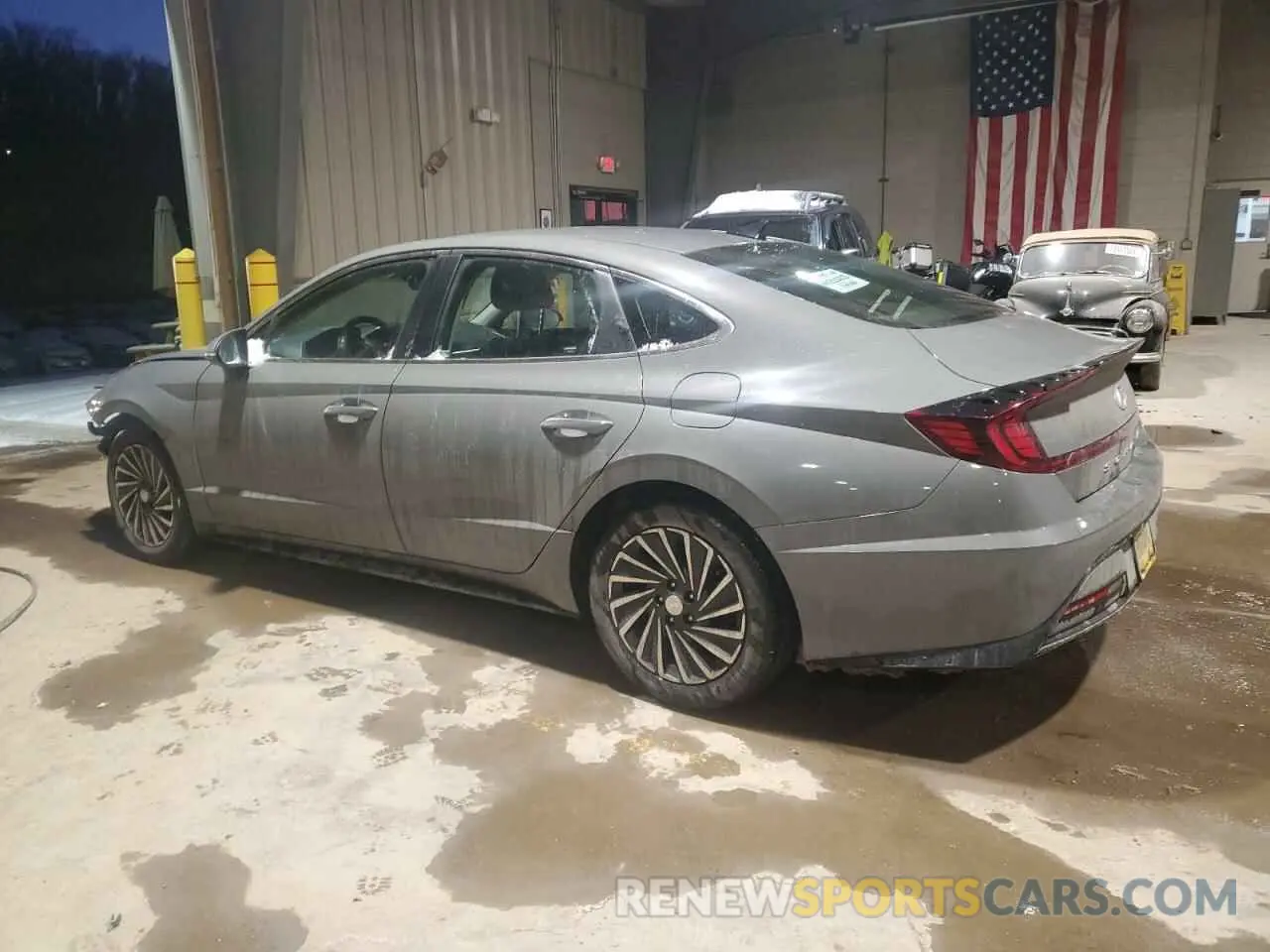 2 Photograph of a damaged car KMHL34JJ2MA034164 HYUNDAI SONATA 2021