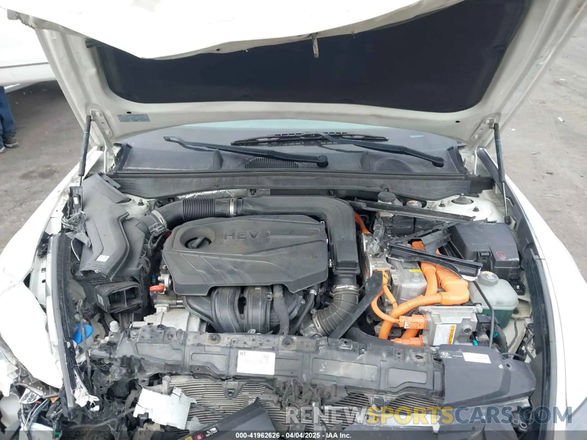10 Photograph of a damaged car KMHL34JJ3MA018958 HYUNDAI SONATA 2021