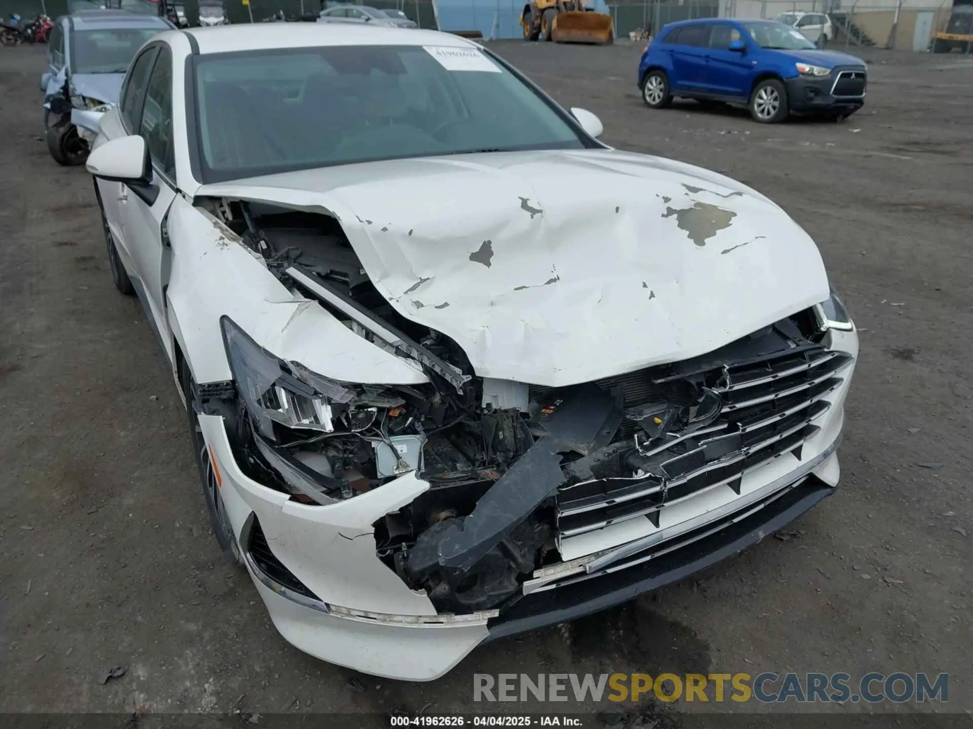 6 Photograph of a damaged car KMHL34JJ3MA018958 HYUNDAI SONATA 2021