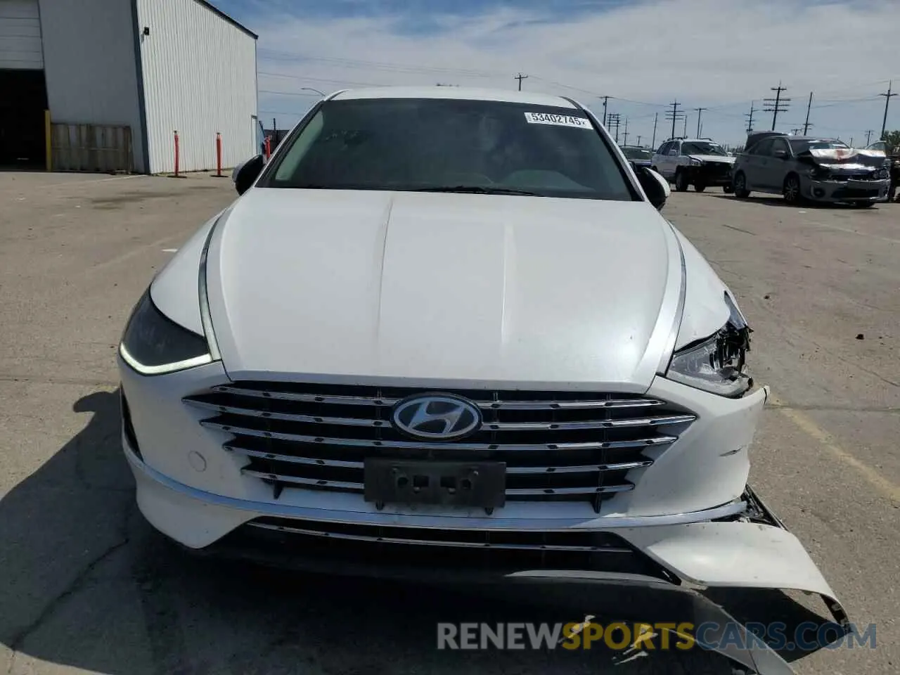 5 Photograph of a damaged car KMHL34JJ3MA024744 HYUNDAI SONATA 2021