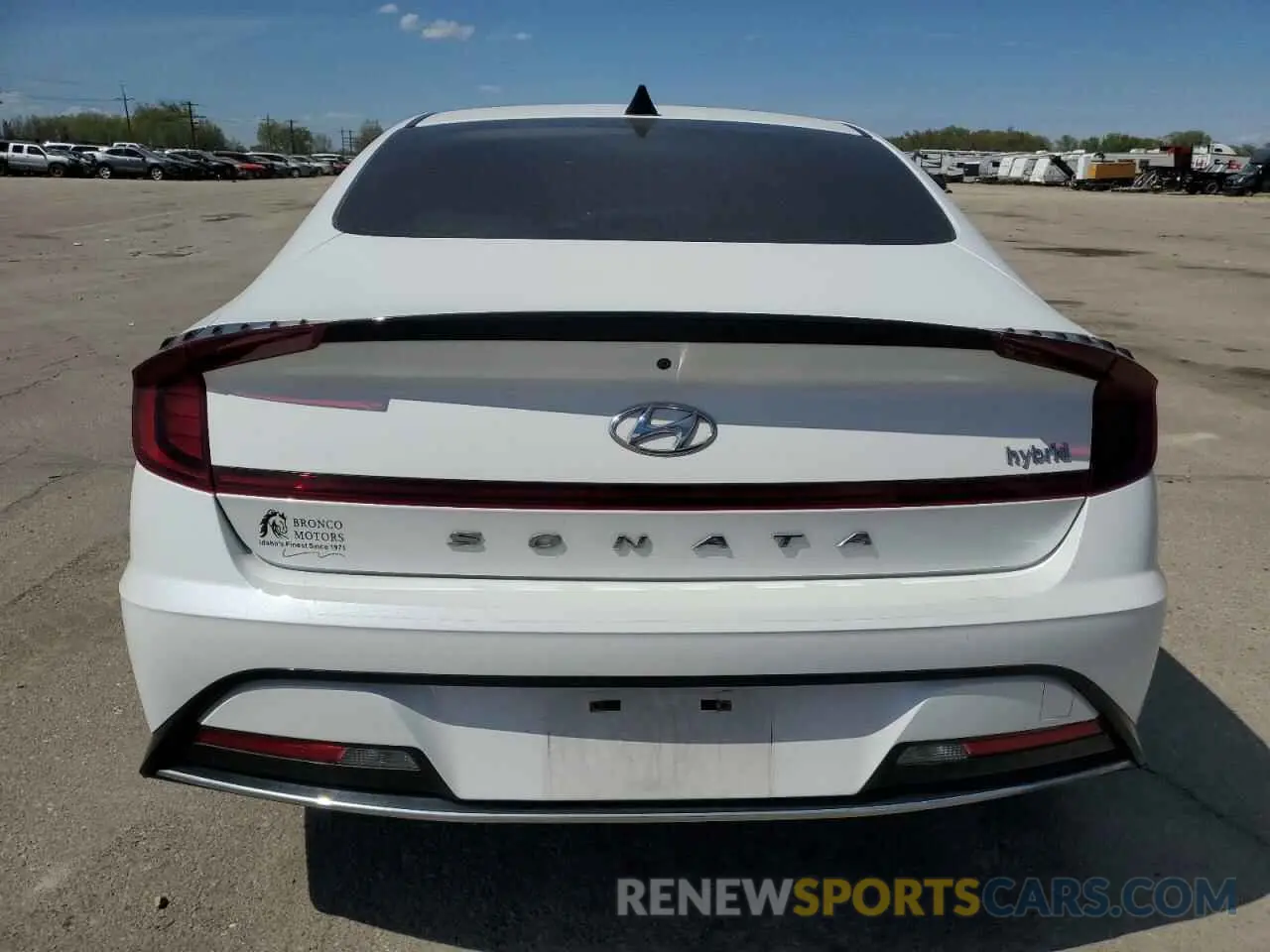 6 Photograph of a damaged car KMHL34JJ3MA024744 HYUNDAI SONATA 2021