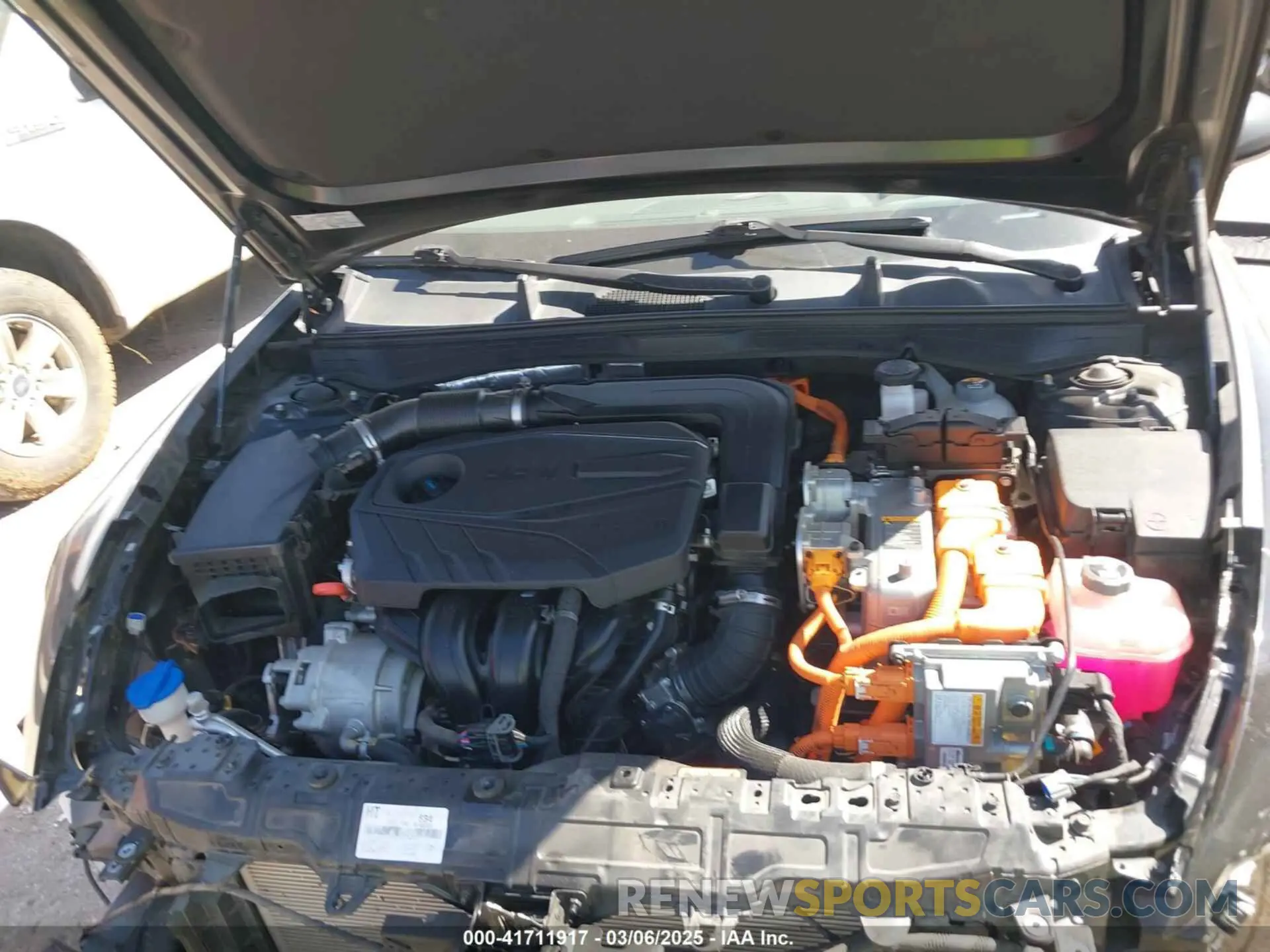 10 Photograph of a damaged car KMHL34JJ5MA023871 HYUNDAI SONATA 2021