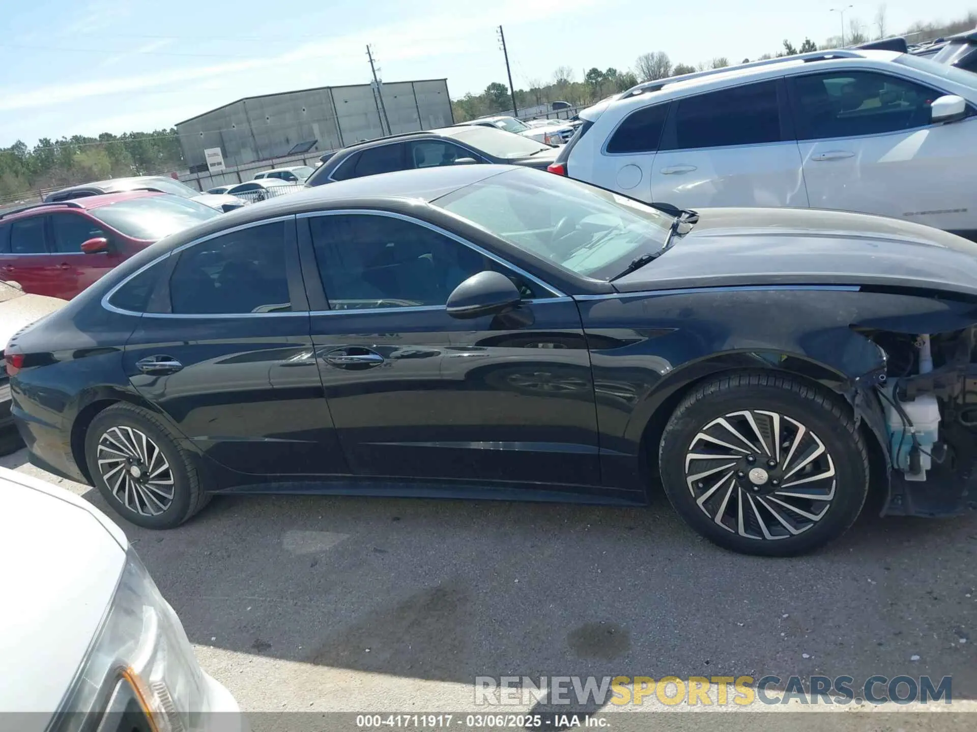 13 Photograph of a damaged car KMHL34JJ5MA023871 HYUNDAI SONATA 2021