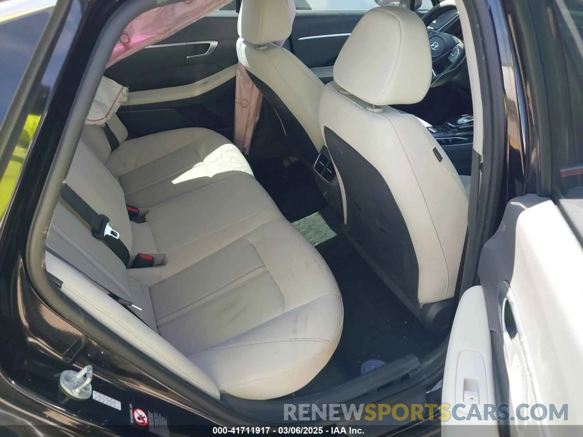 8 Photograph of a damaged car KMHL34JJ5MA023871 HYUNDAI SONATA 2021