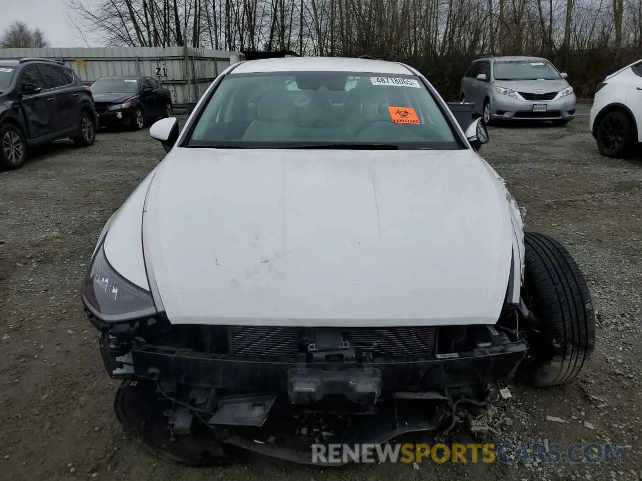 5 Photograph of a damaged car KMHL34JJ5MA027189 HYUNDAI SONATA 2021