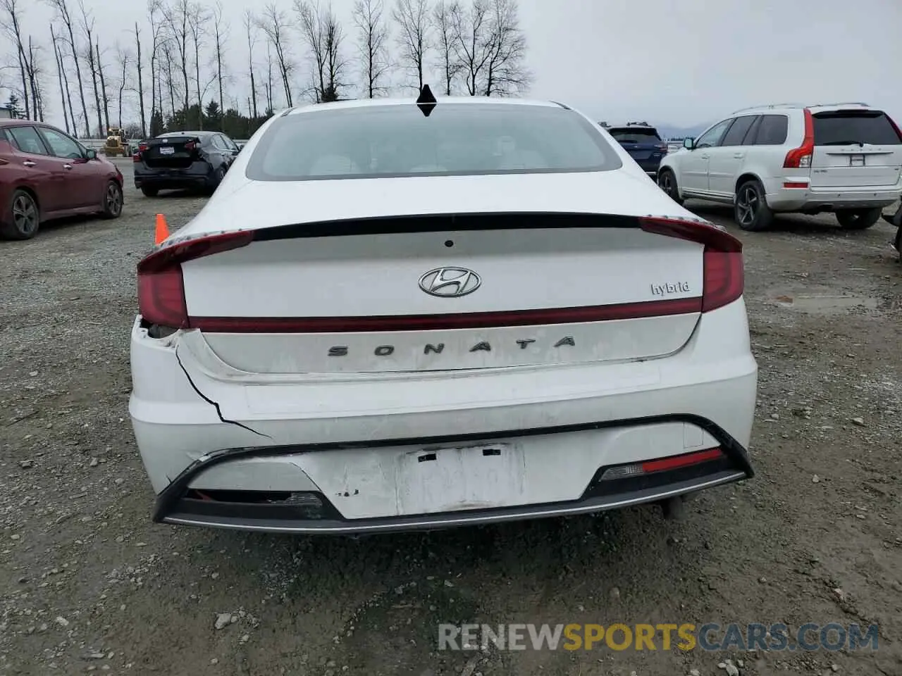 6 Photograph of a damaged car KMHL34JJ5MA027189 HYUNDAI SONATA 2021