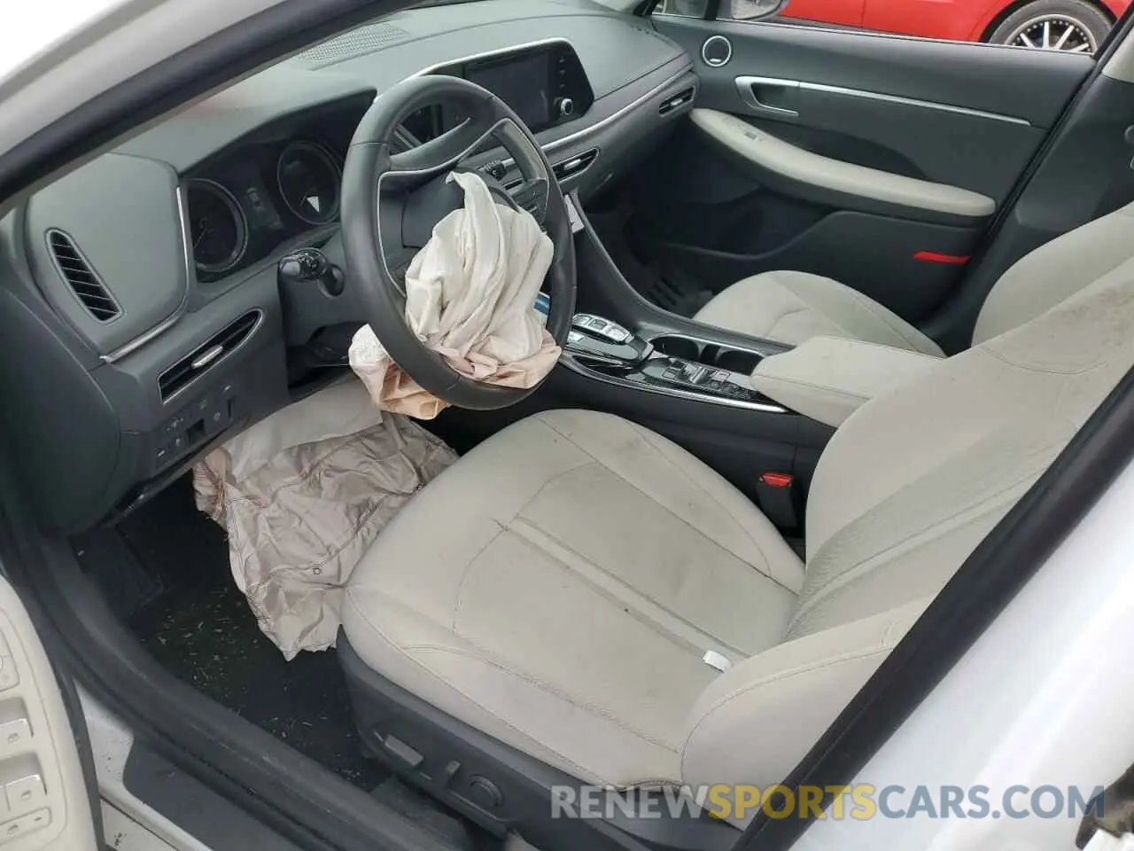 8 Photograph of a damaged car KMHL34JJ5MA027189 HYUNDAI SONATA 2021