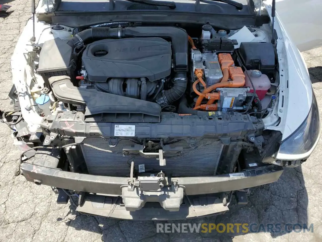 11 Photograph of a damaged car KMHL34JJ7MA027873 HYUNDAI SONATA 2021
