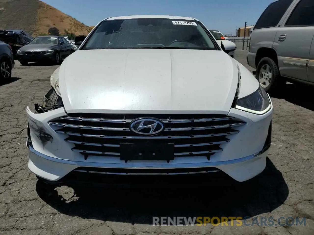 5 Photograph of a damaged car KMHL34JJ7MA027873 HYUNDAI SONATA 2021