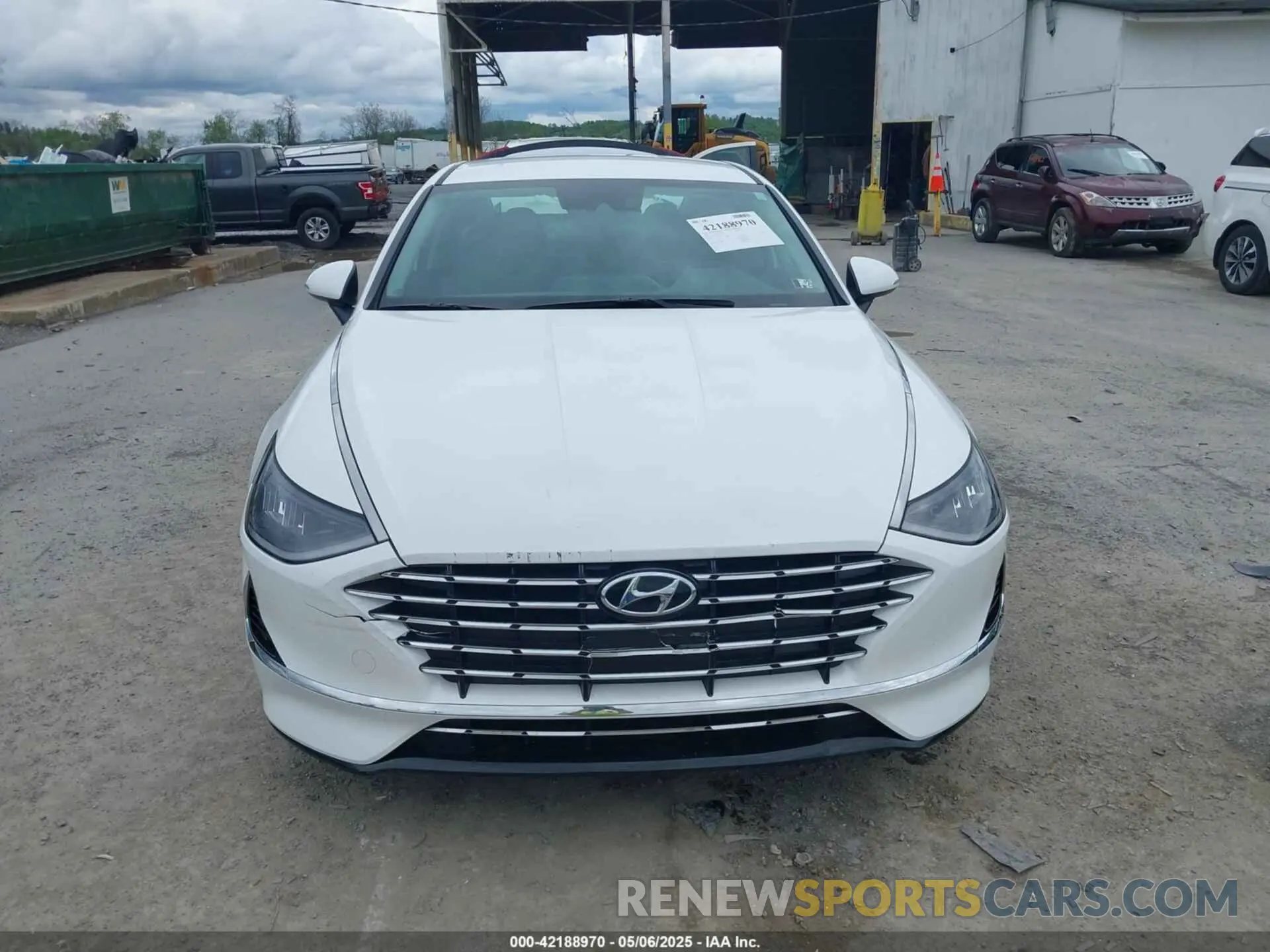 12 Photograph of a damaged car KMHL34JJ8MA033861 HYUNDAI SONATA 2021