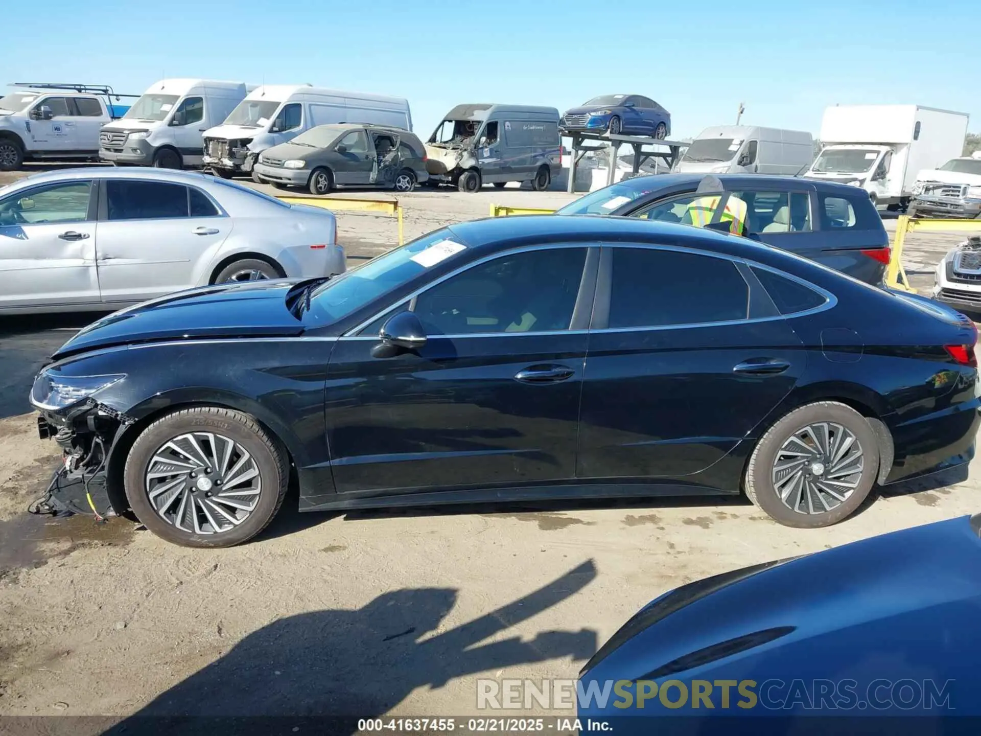15 Photograph of a damaged car KMHL54JJ0MA017423 HYUNDAI SONATA 2021