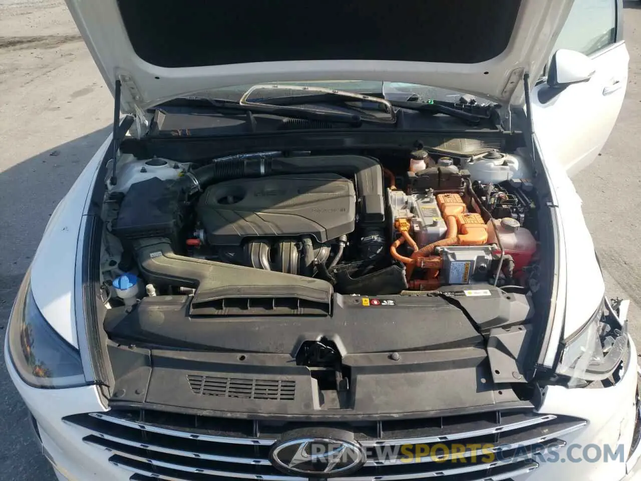 11 Photograph of a damaged car KMHL54JJ0MA022721 HYUNDAI SONATA 2021
