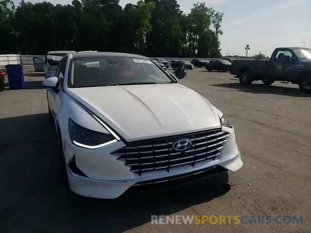 13 Photograph of a damaged car KMHL54JJ0MA022721 HYUNDAI SONATA 2021