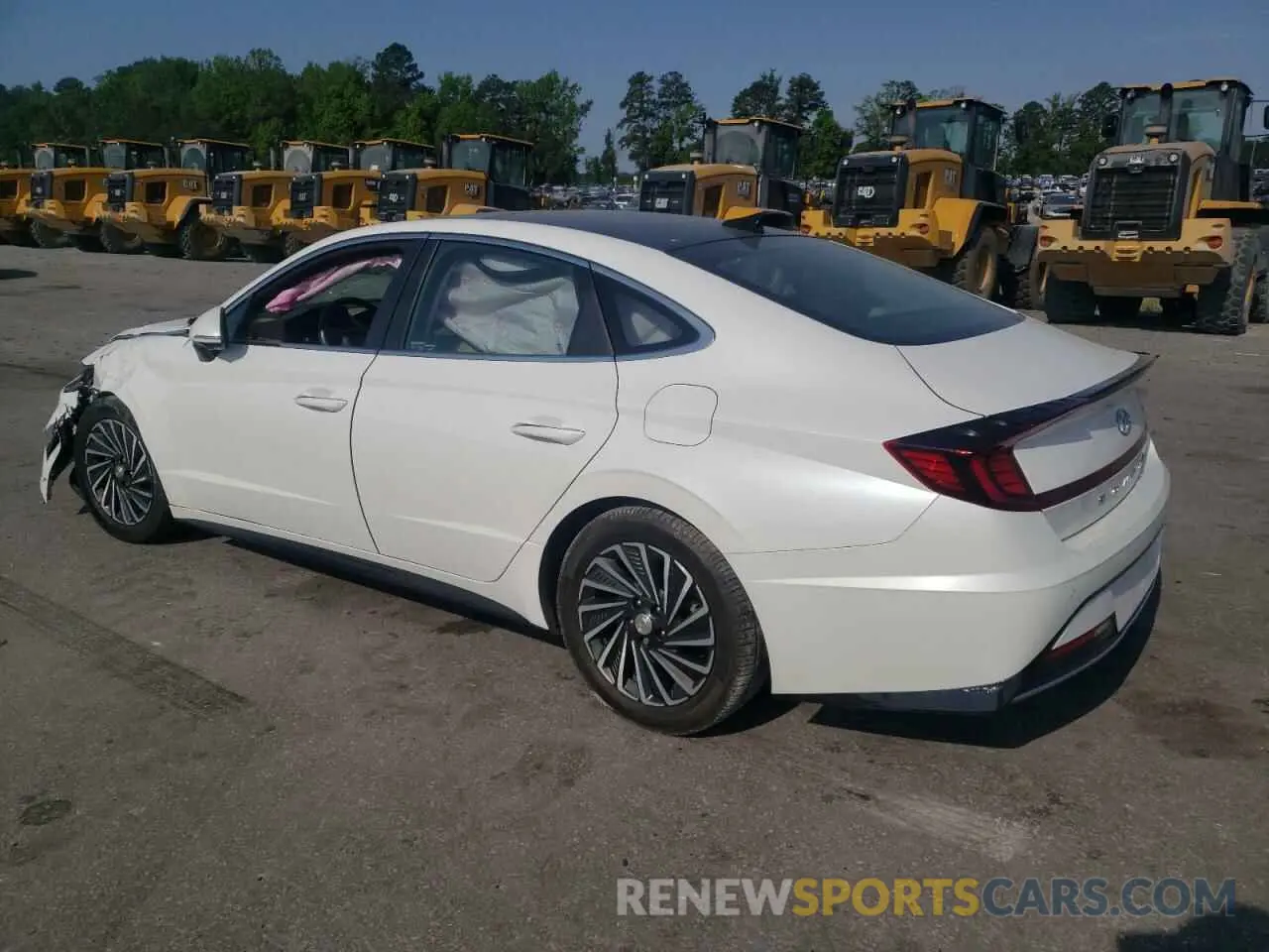 2 Photograph of a damaged car KMHL54JJ0MA022721 HYUNDAI SONATA 2021