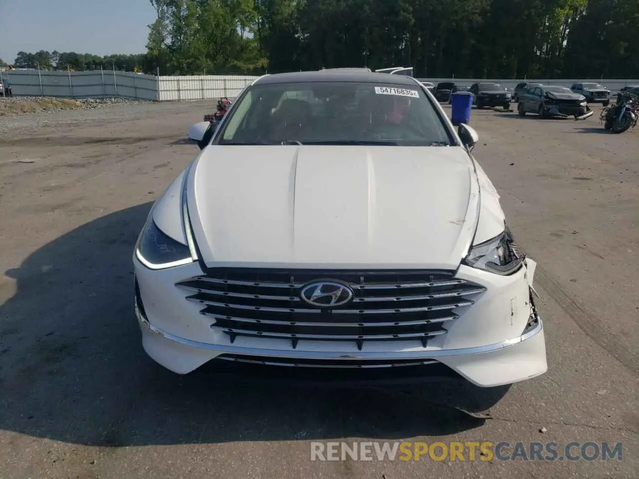 5 Photograph of a damaged car KMHL54JJ0MA022721 HYUNDAI SONATA 2021