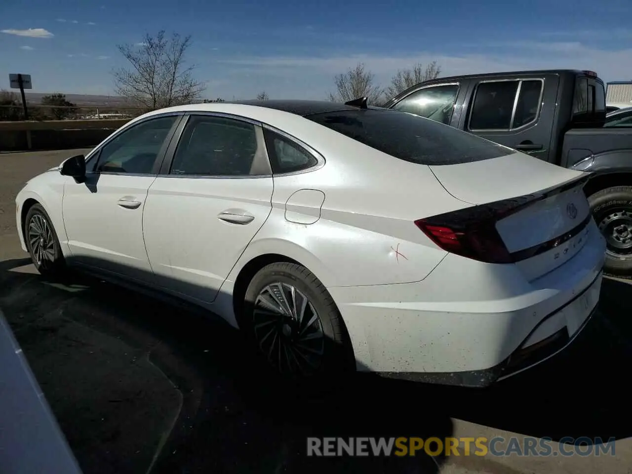 2 Photograph of a damaged car KMHL54JJ2MA032201 HYUNDAI SONATA 2021