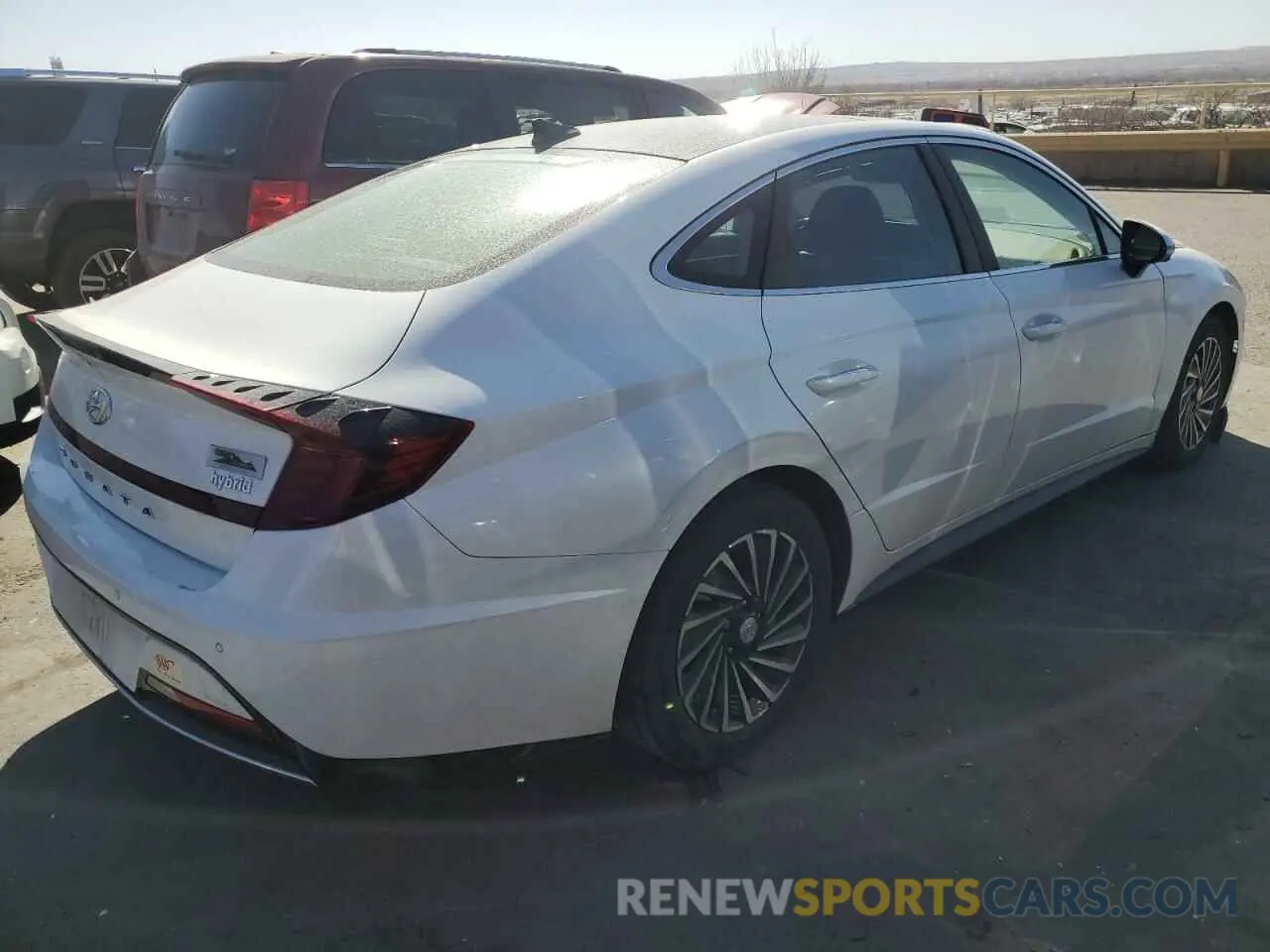 3 Photograph of a damaged car KMHL54JJ2MA032201 HYUNDAI SONATA 2021