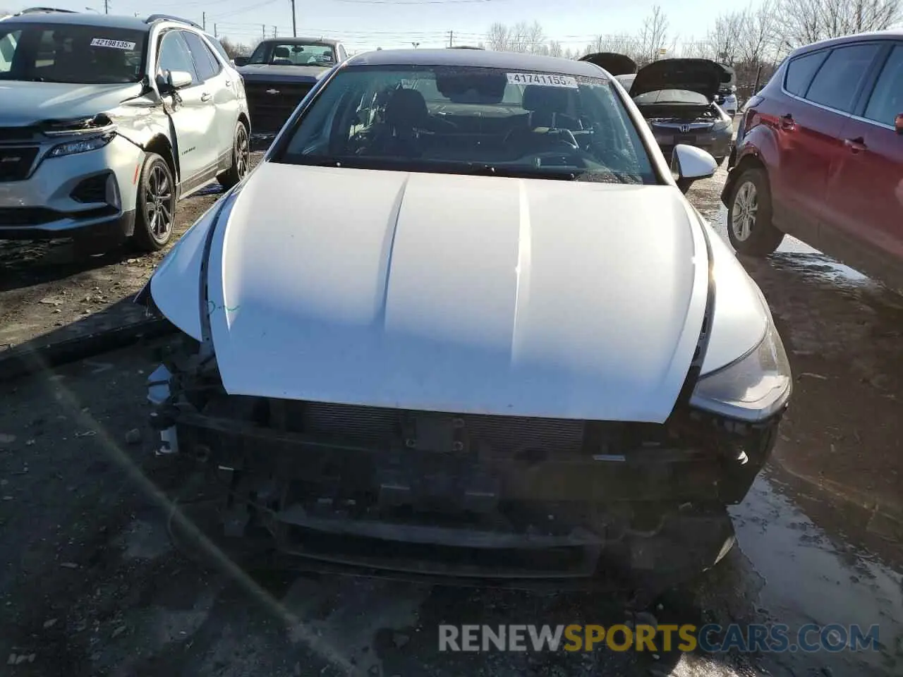 5 Photograph of a damaged car KMHL54JJ5MA024822 HYUNDAI SONATA 2021