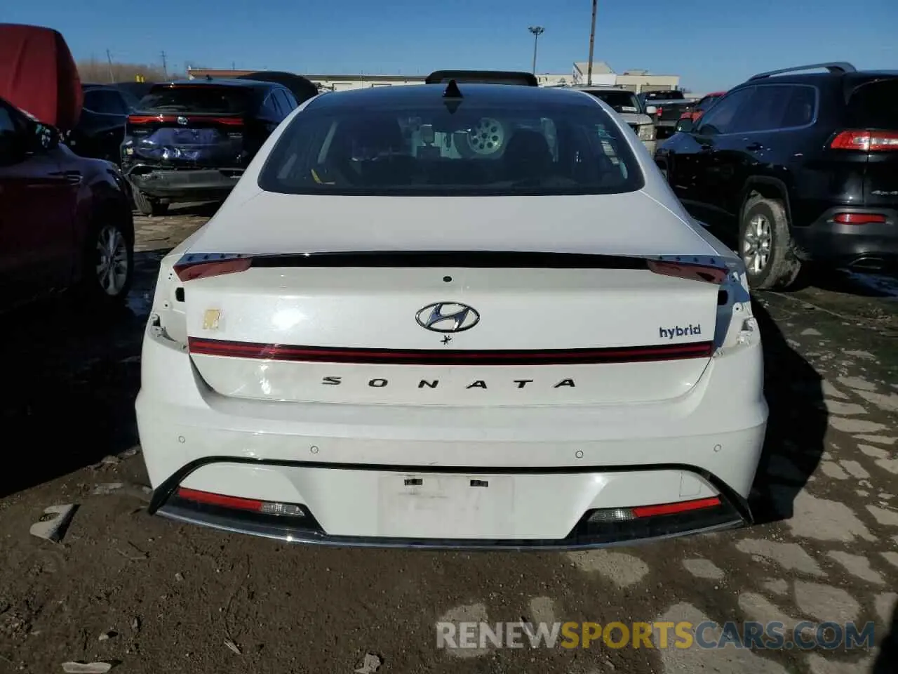6 Photograph of a damaged car KMHL54JJ5MA024822 HYUNDAI SONATA 2021