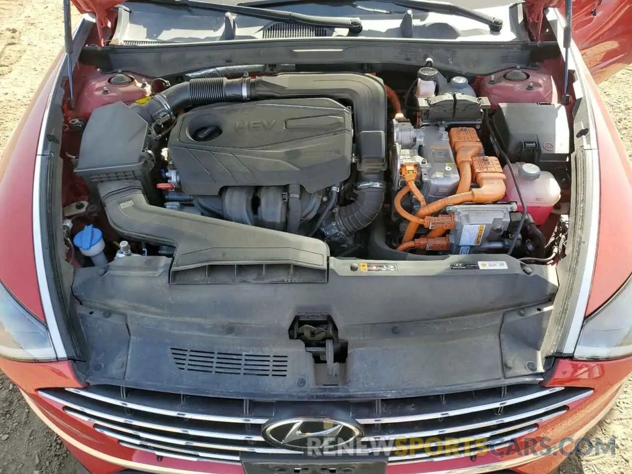 12 Photograph of a damaged car KMHL54JJ6MA027048 HYUNDAI SONATA 2021