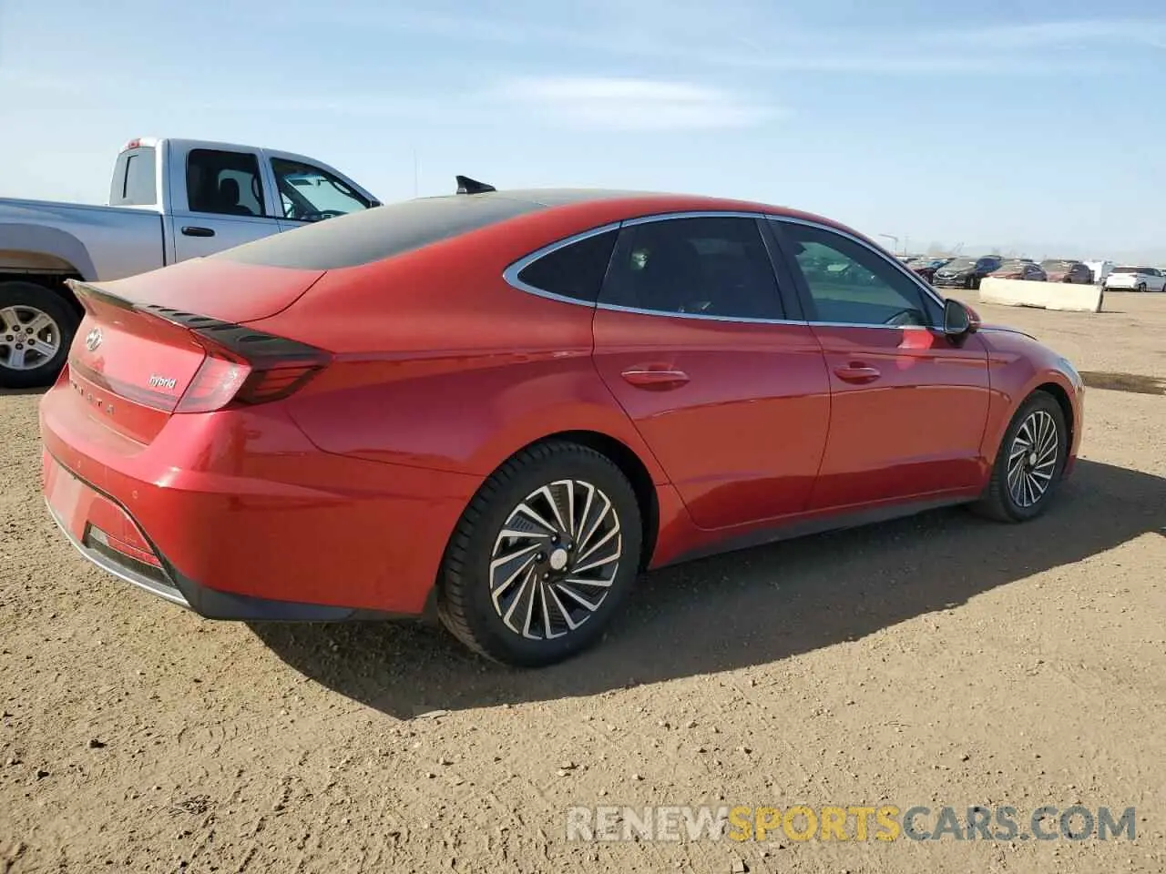 3 Photograph of a damaged car KMHL54JJ6MA027048 HYUNDAI SONATA 2021