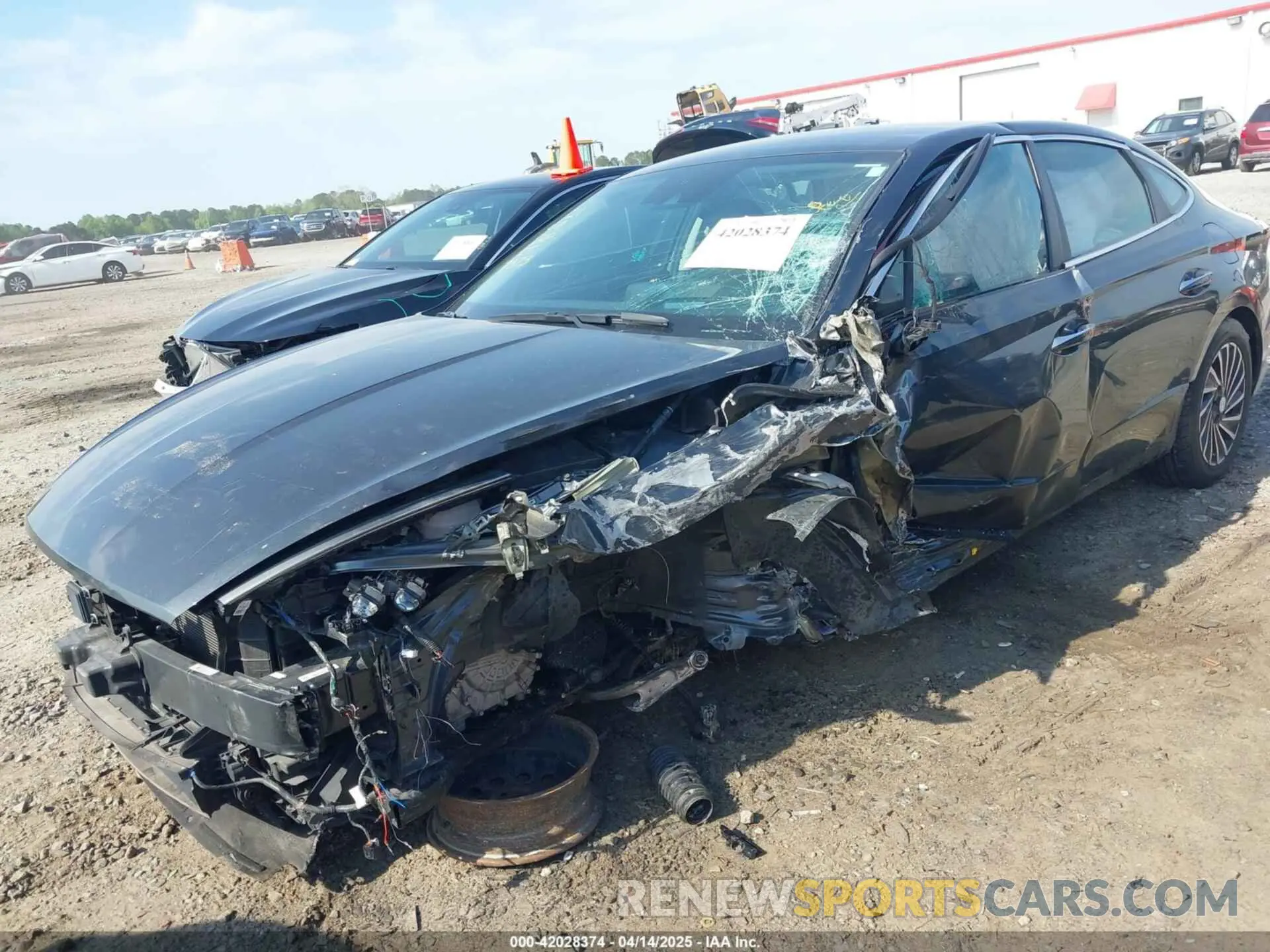 6 Photograph of a damaged car KMHL54JJ6MA027373 HYUNDAI SONATA 2021