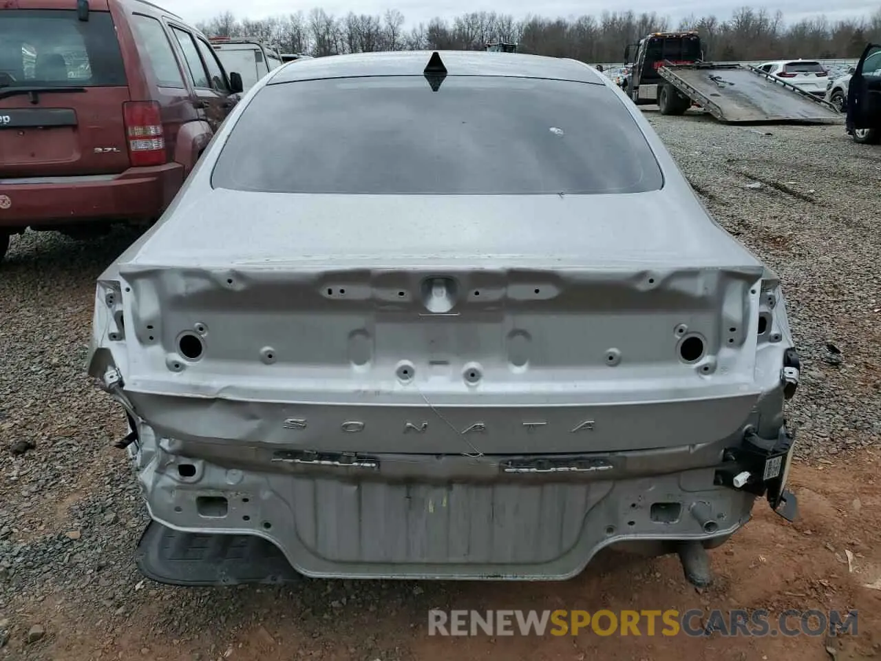 6 Photograph of a damaged car KMHL54JJ6MA036686 HYUNDAI SONATA 2021