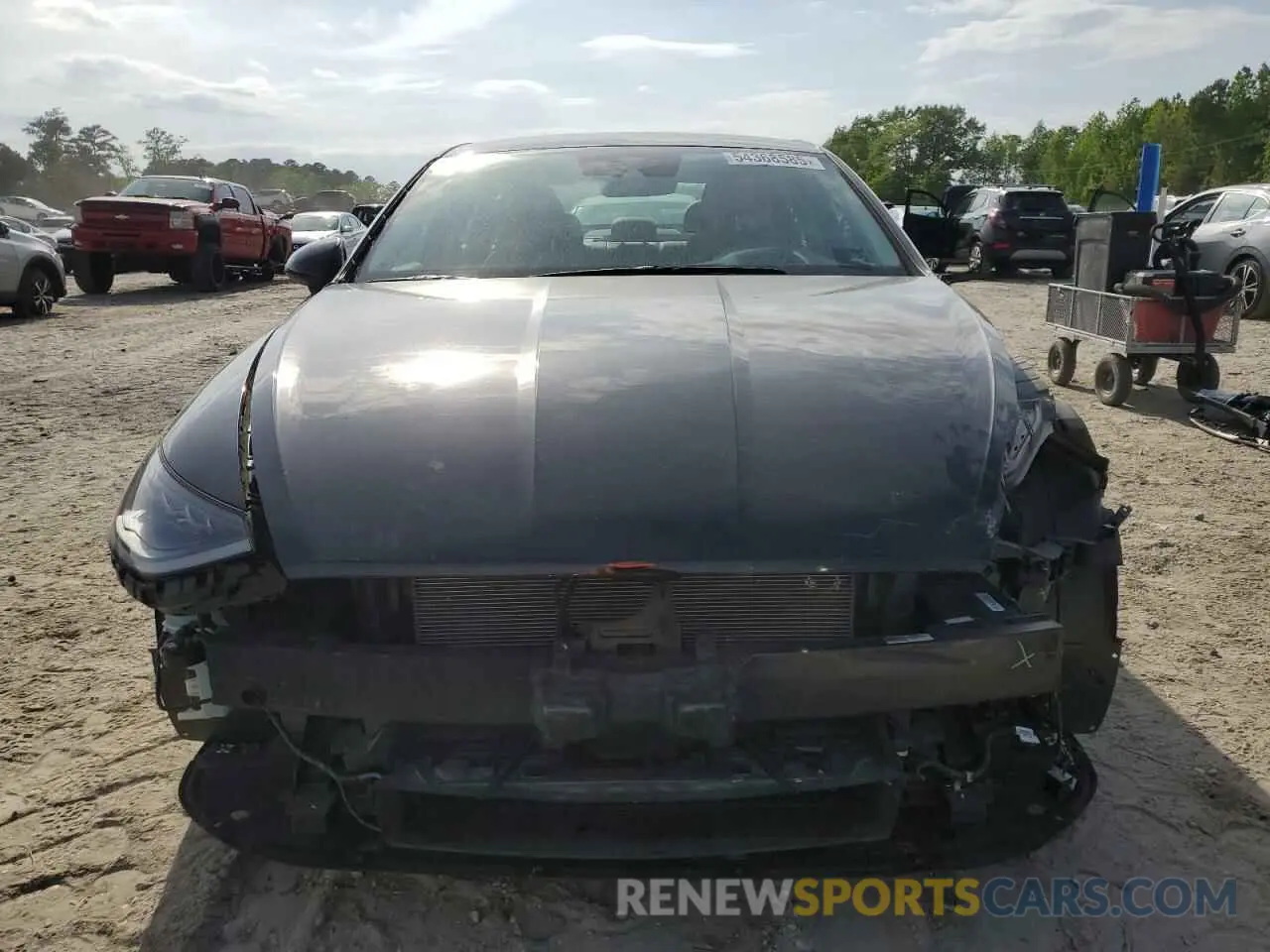 5 Photograph of a damaged car KMHL54JJ8MA020957 HYUNDAI SONATA 2021
