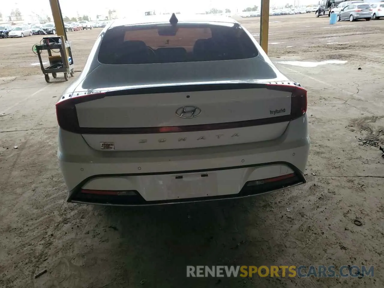 6 Photograph of a damaged car KMHL54JJ9MA032566 HYUNDAI SONATA 2021