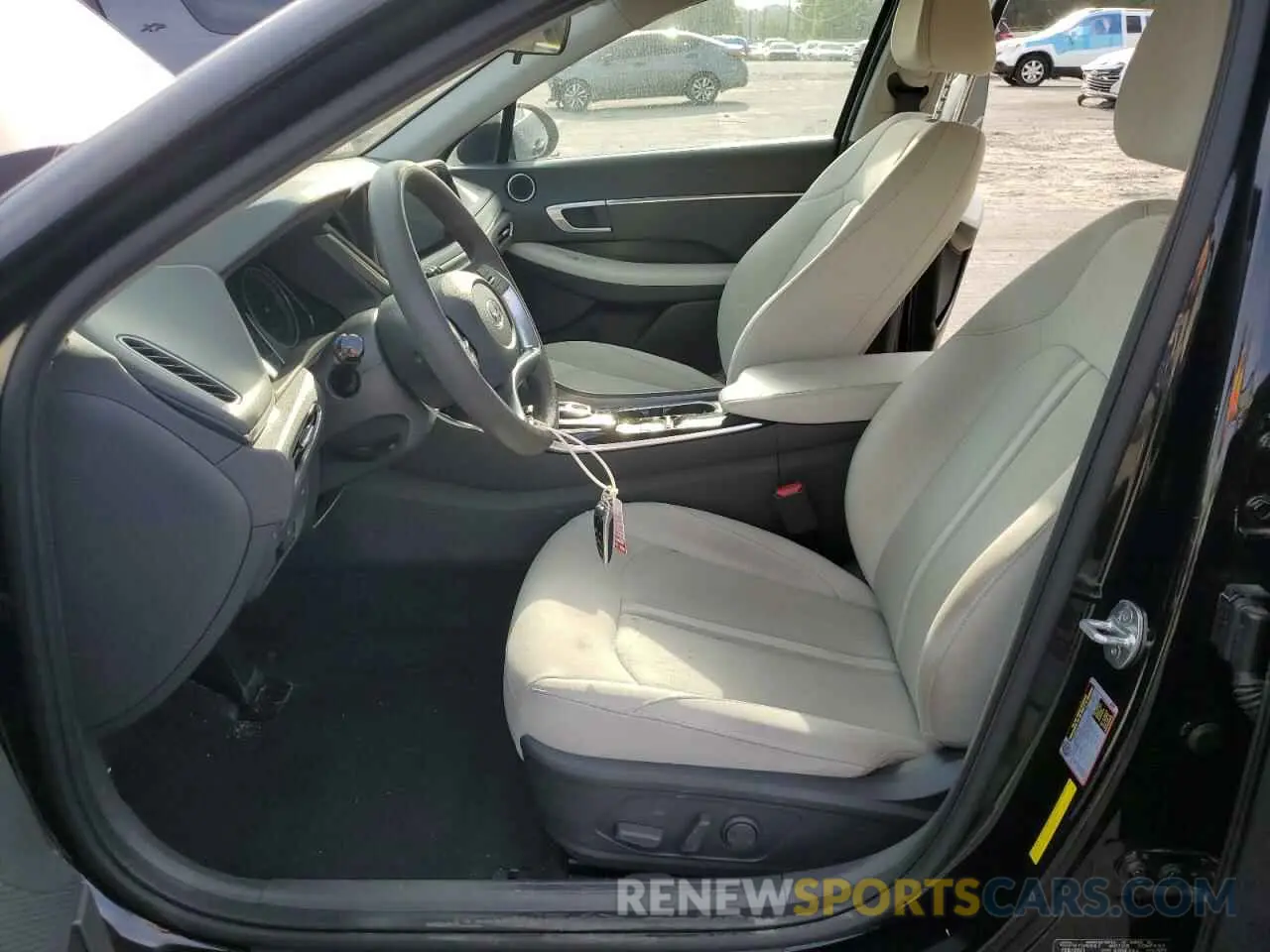 7 Photograph of a damaged car KMHL64JA0MA143147 HYUNDAI SONATA 2021