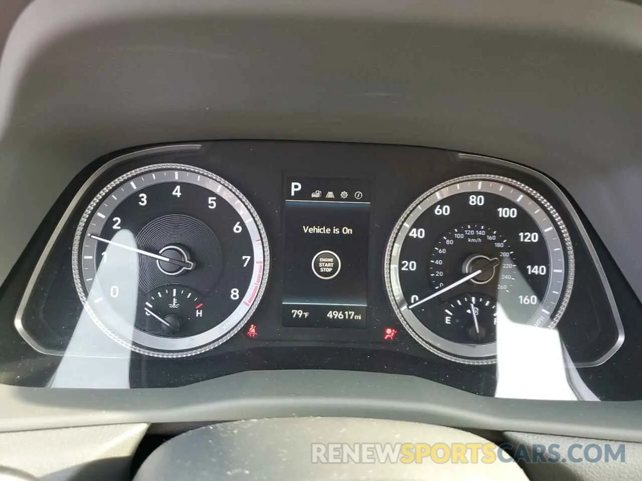 9 Photograph of a damaged car KMHL64JA0MA143147 HYUNDAI SONATA 2021