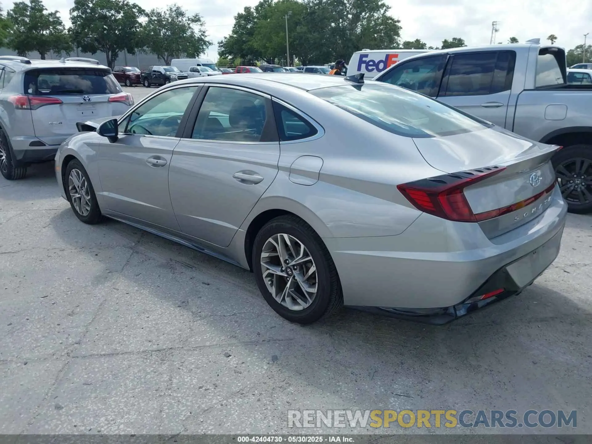 3 Photograph of a damaged car KMHL64JA0MA145576 HYUNDAI SONATA 2021