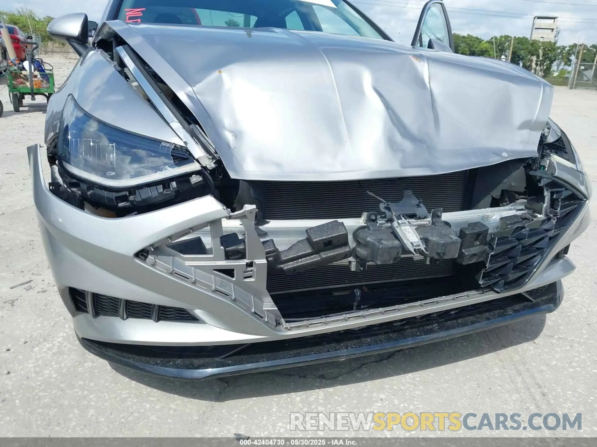 6 Photograph of a damaged car KMHL64JA0MA145576 HYUNDAI SONATA 2021