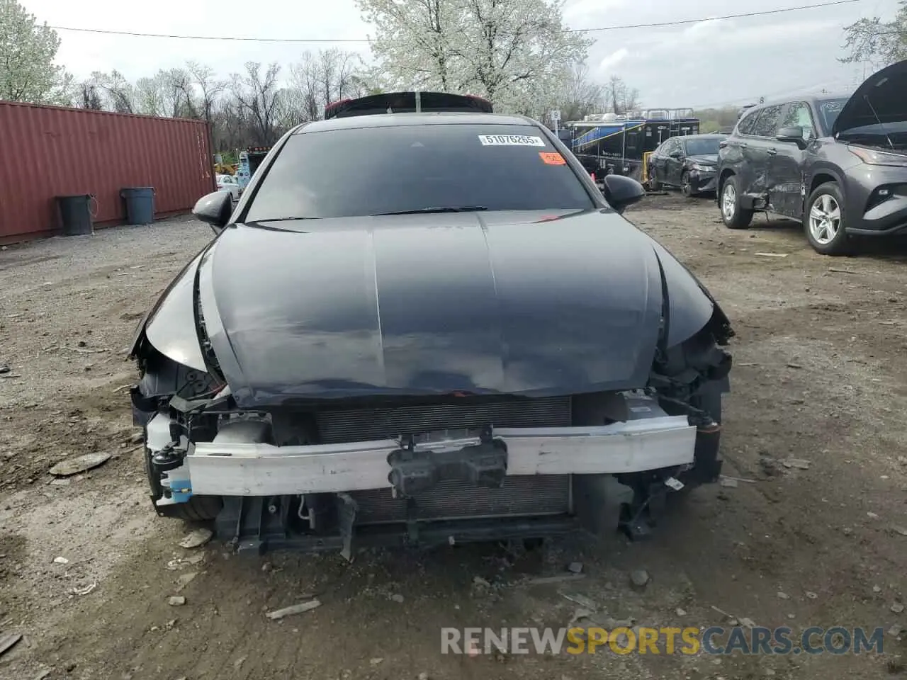 5 Photograph of a damaged car KMHL64JA0MA146422 HYUNDAI SONATA 2021