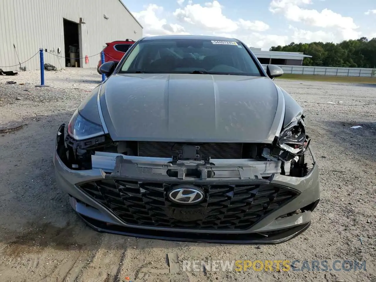 5 Photograph of a damaged car KMHL64JA0MA148672 HYUNDAI SONATA 2021