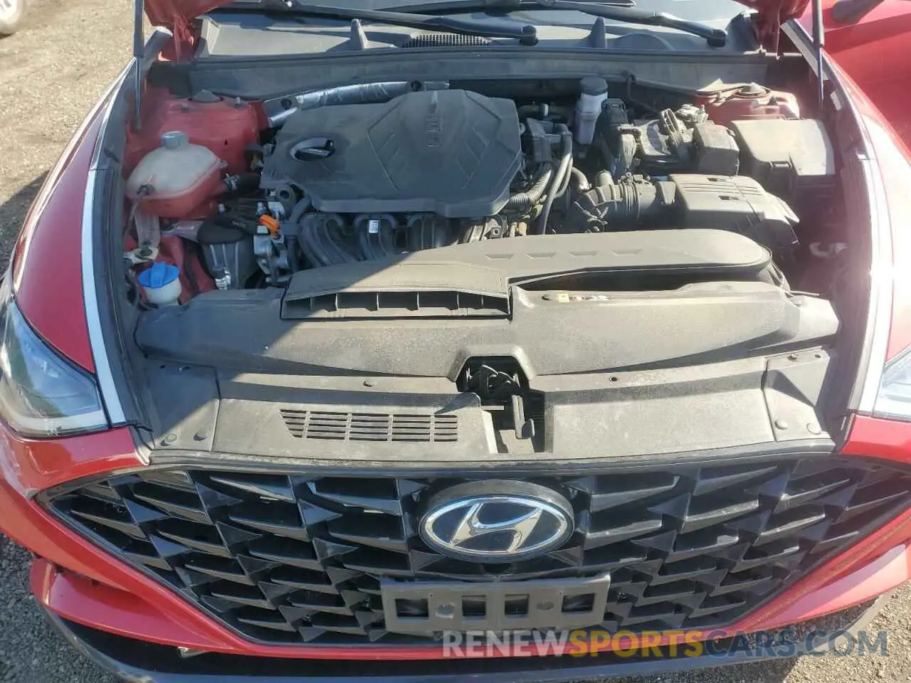 11 Photograph of a damaged car KMHL64JA1MA146140 HYUNDAI SONATA 2021