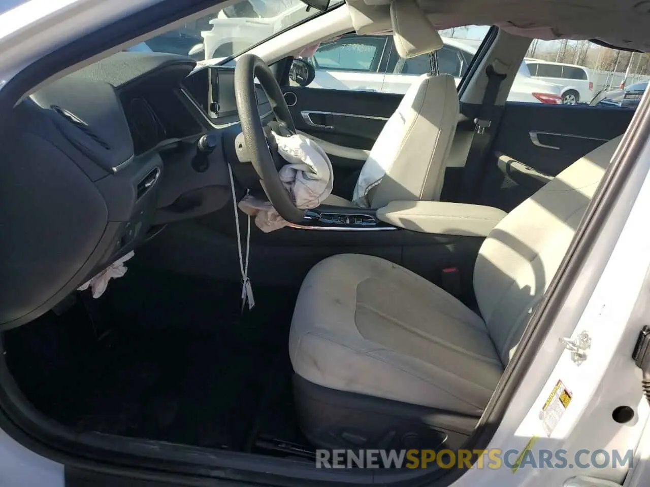 7 Photograph of a damaged car KMHL64JA1MA152911 HYUNDAI SONATA 2021