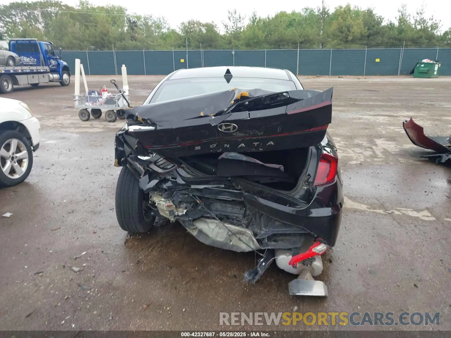 16 Photograph of a damaged car KMHL64JA1MA160846 HYUNDAI SONATA 2021