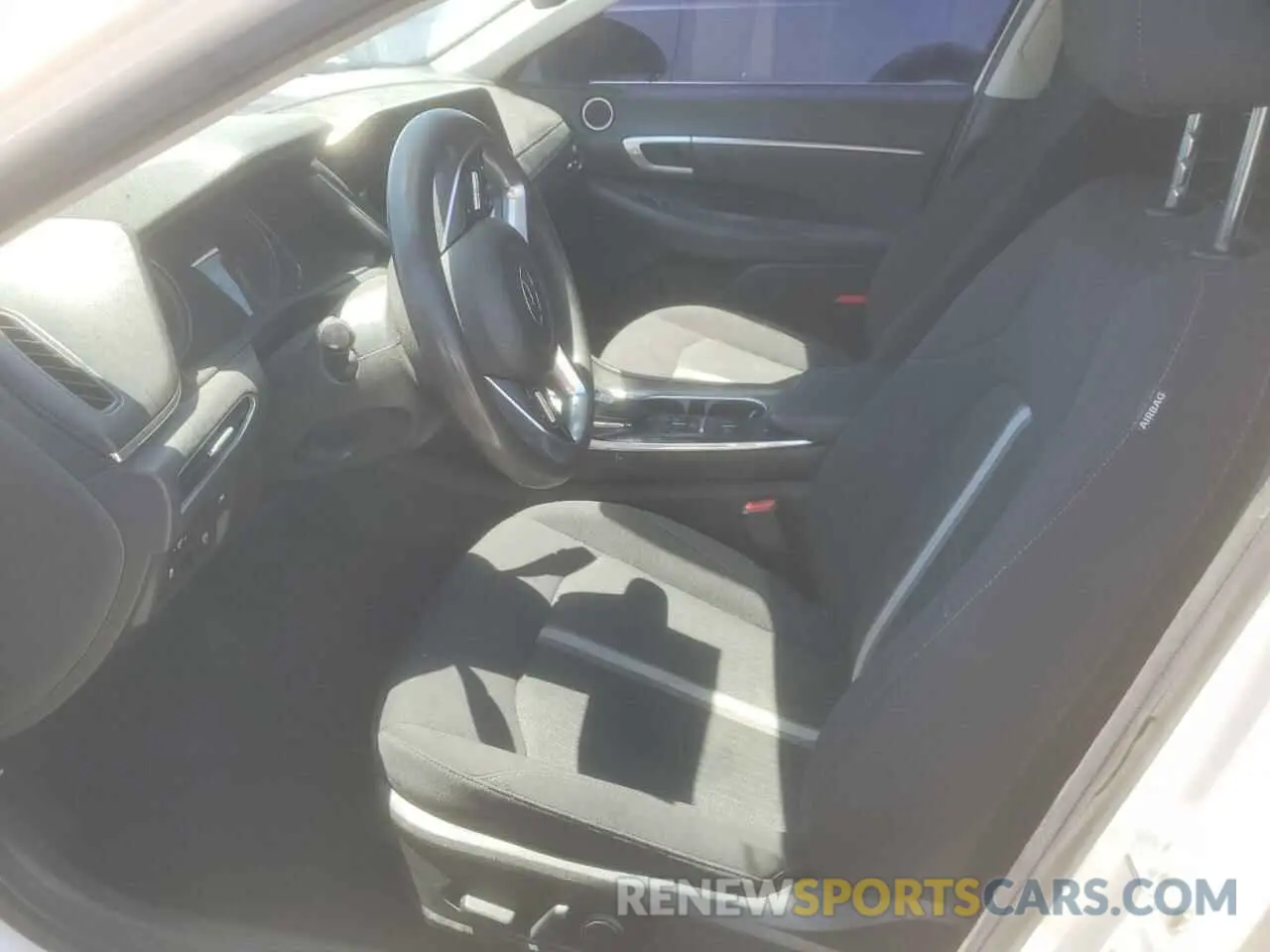 7 Photograph of a damaged car KMHL64JA1MA166436 HYUNDAI SONATA 2021