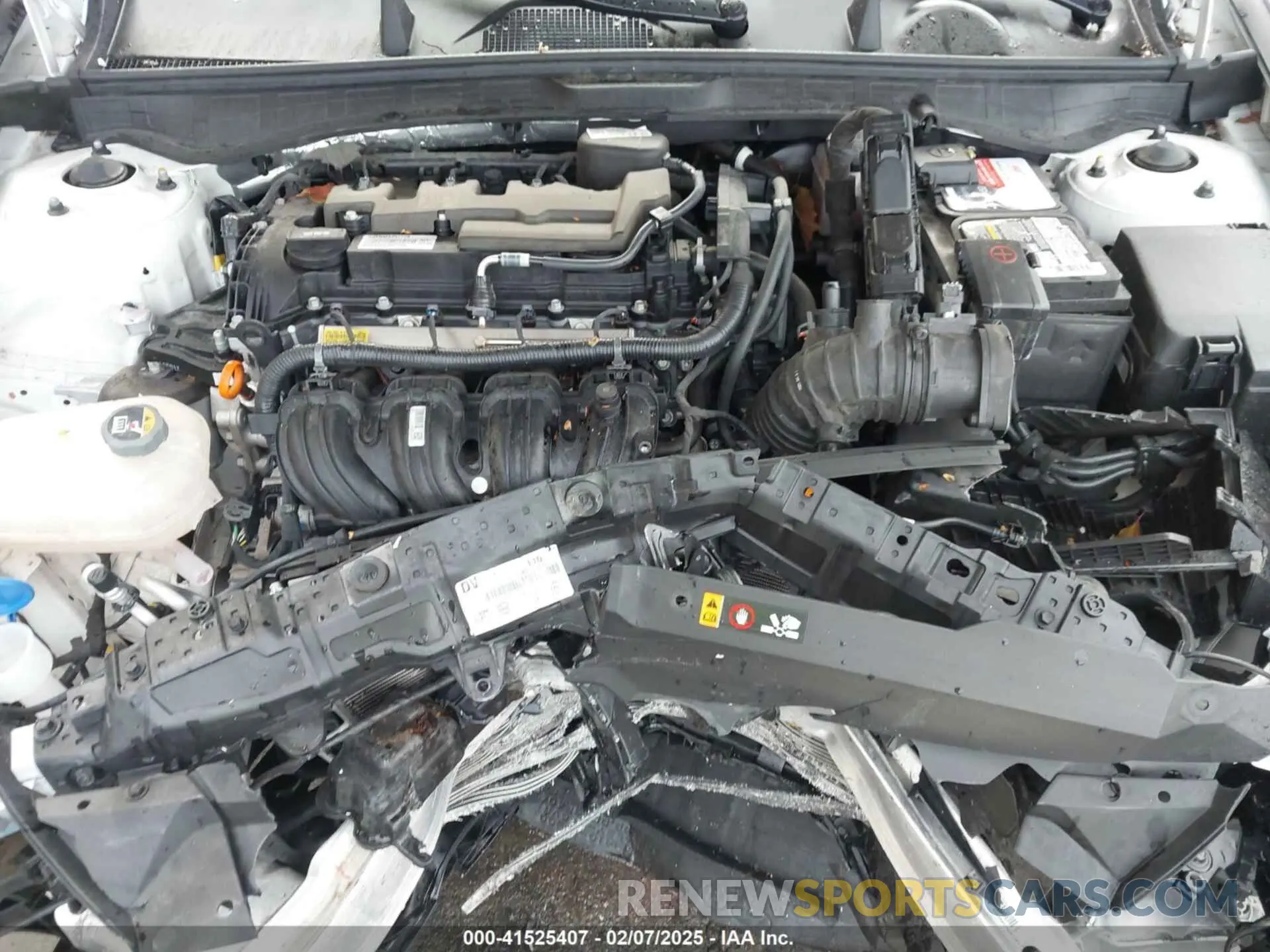 10 Photograph of a damaged car KMHL64JA3MA153042 HYUNDAI SONATA 2021