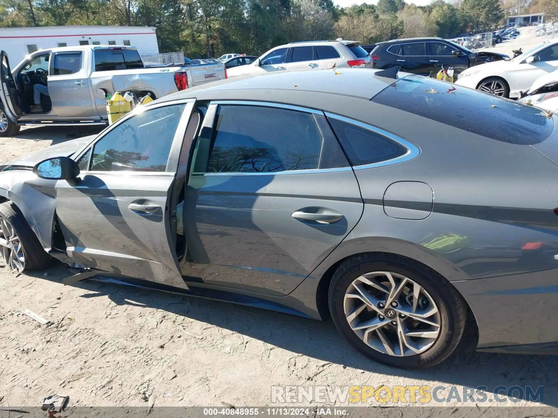 14 Photograph of a damaged car KMHL64JA4MA148478 HYUNDAI SONATA 2021