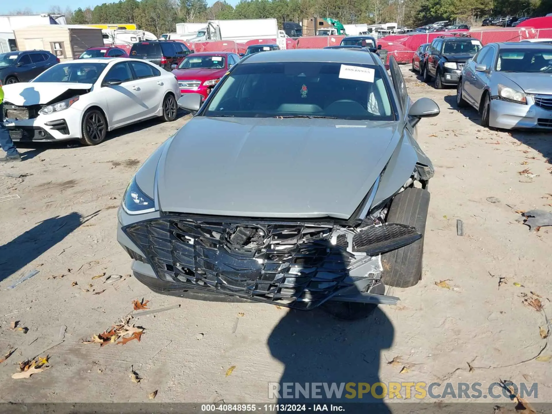 6 Photograph of a damaged car KMHL64JA4MA148478 HYUNDAI SONATA 2021