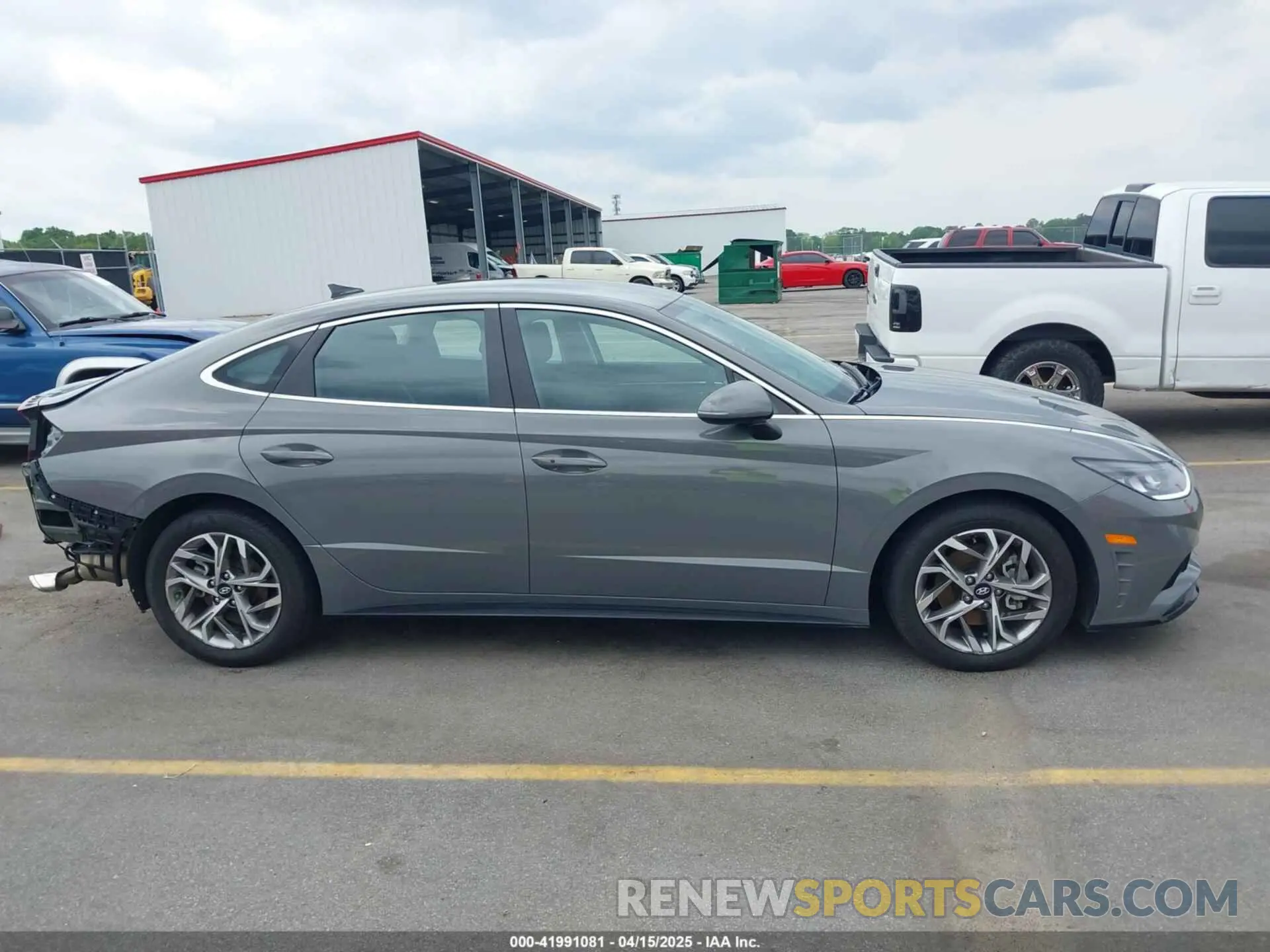 14 Photograph of a damaged car KMHL64JA4MA150733 HYUNDAI SONATA 2021