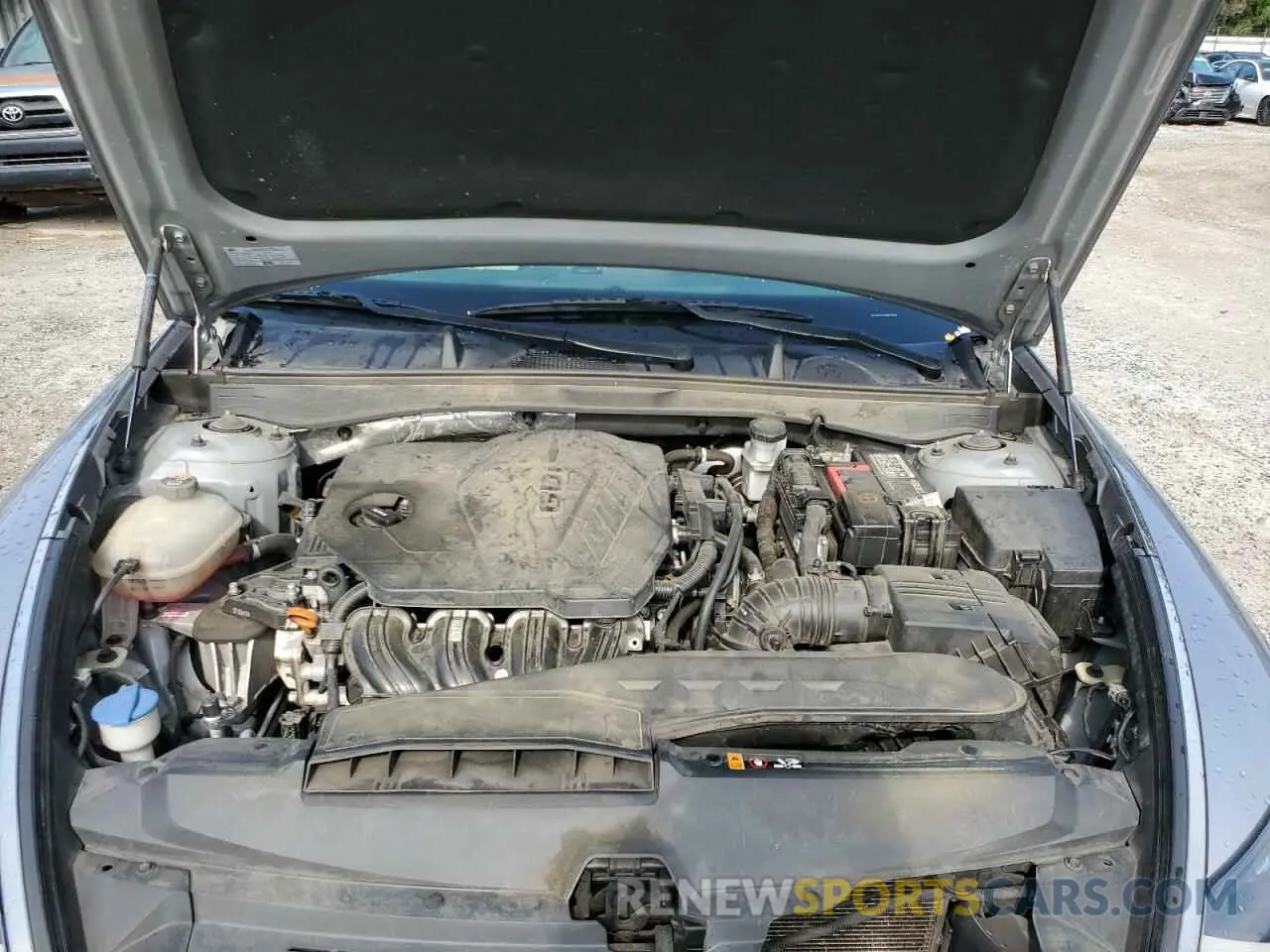 11 Photograph of a damaged car KMHL64JA4MA155981 HYUNDAI SONATA 2021