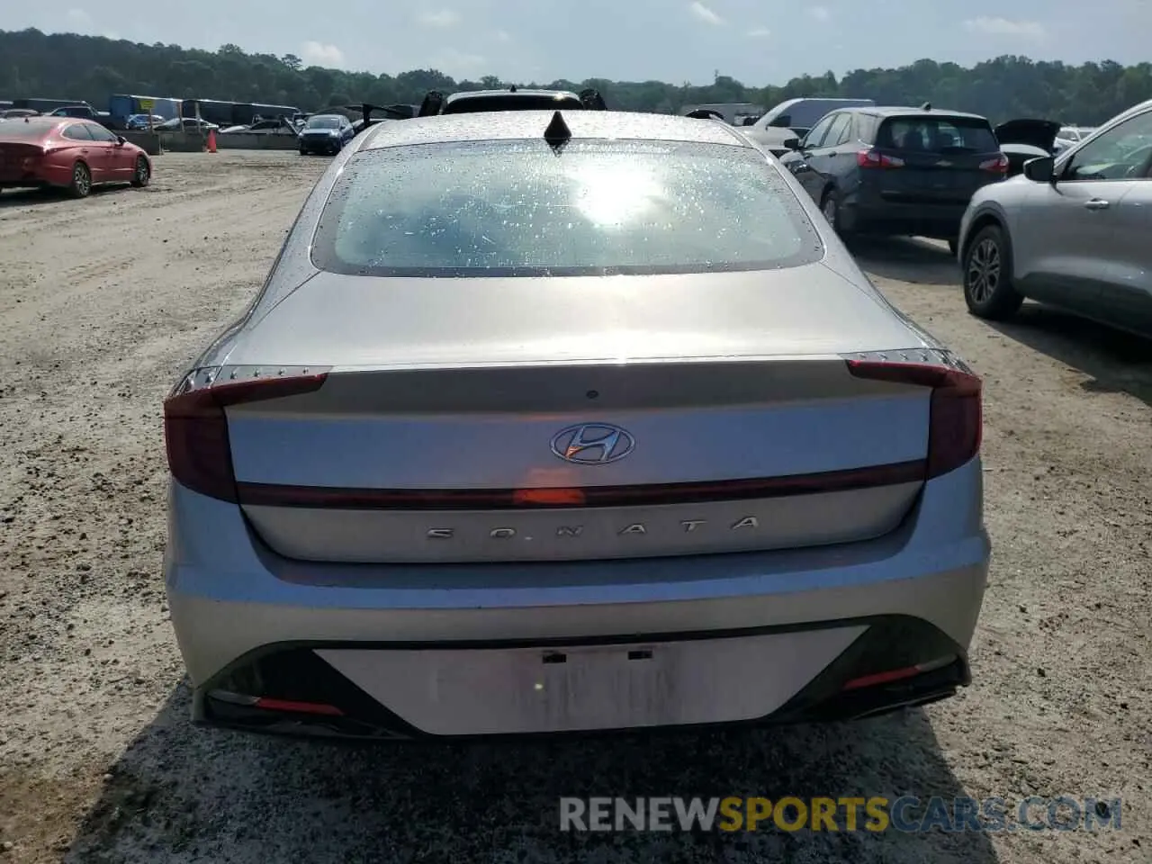 6 Photograph of a damaged car KMHL64JA4MA155981 HYUNDAI SONATA 2021