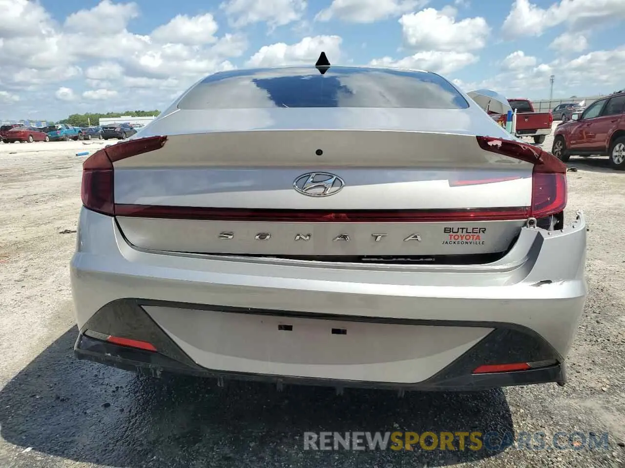 6 Photograph of a damaged car KMHL64JA5MA152393 HYUNDAI SONATA 2021