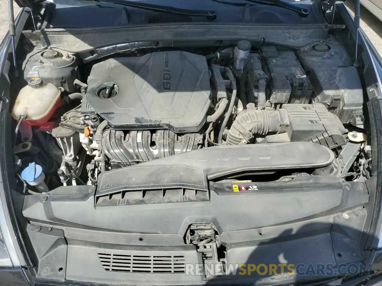11 Photograph of a damaged car KMHL64JA6MA155027 HYUNDAI SONATA 2021
