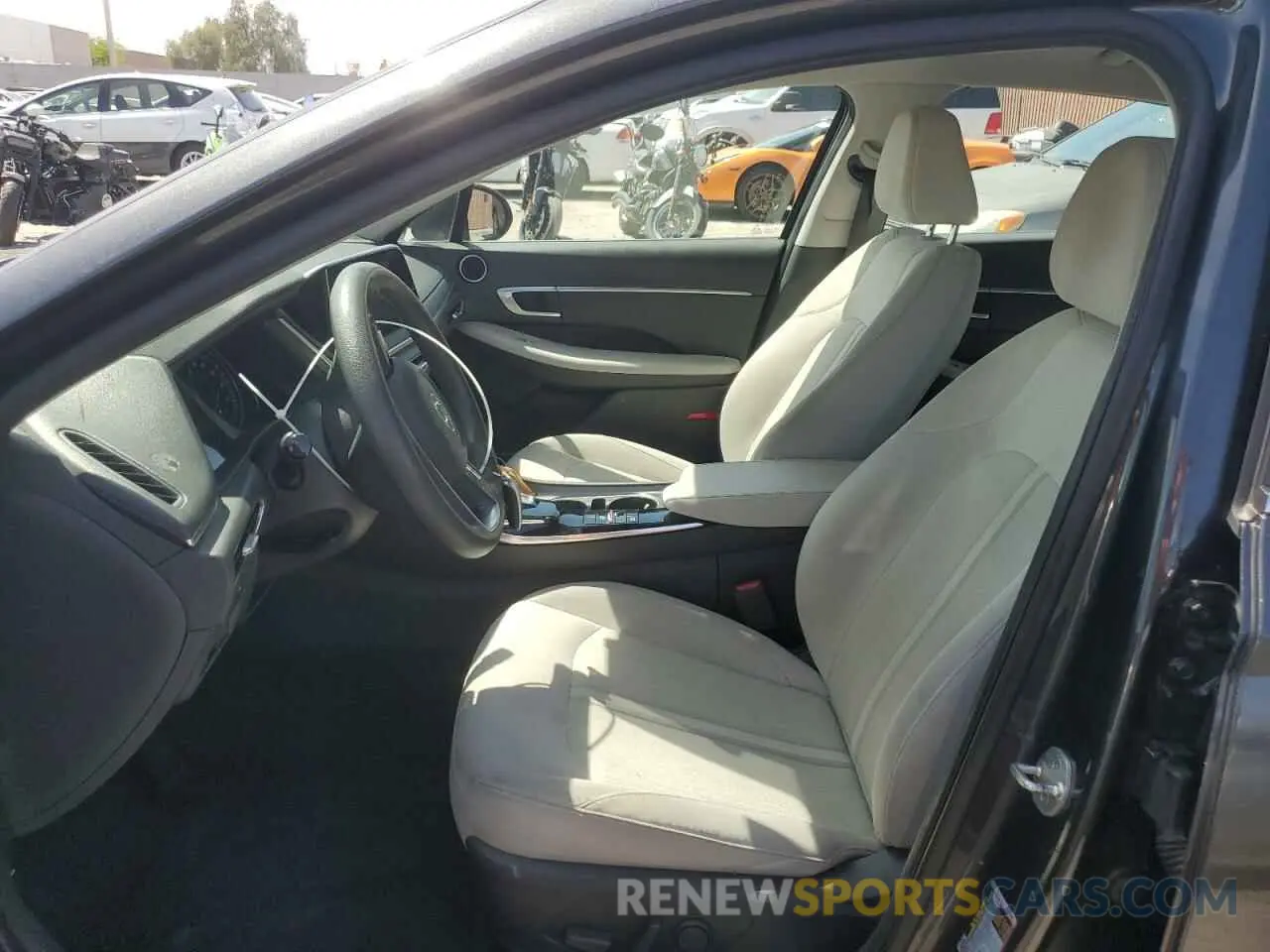 7 Photograph of a damaged car KMHL64JA6MA155027 HYUNDAI SONATA 2021