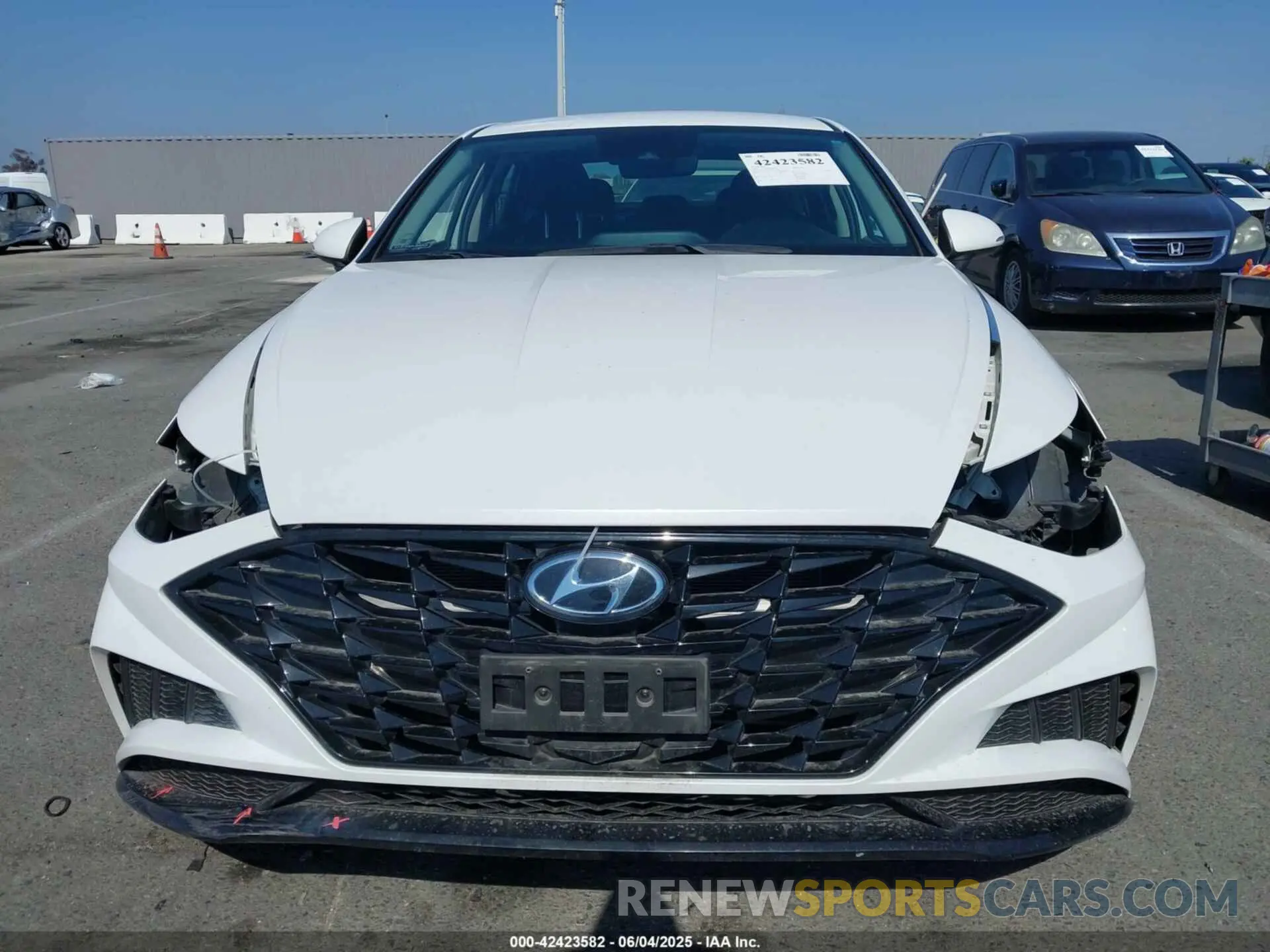 6 Photograph of a damaged car KMHL64JA7MA149379 HYUNDAI SONATA 2021