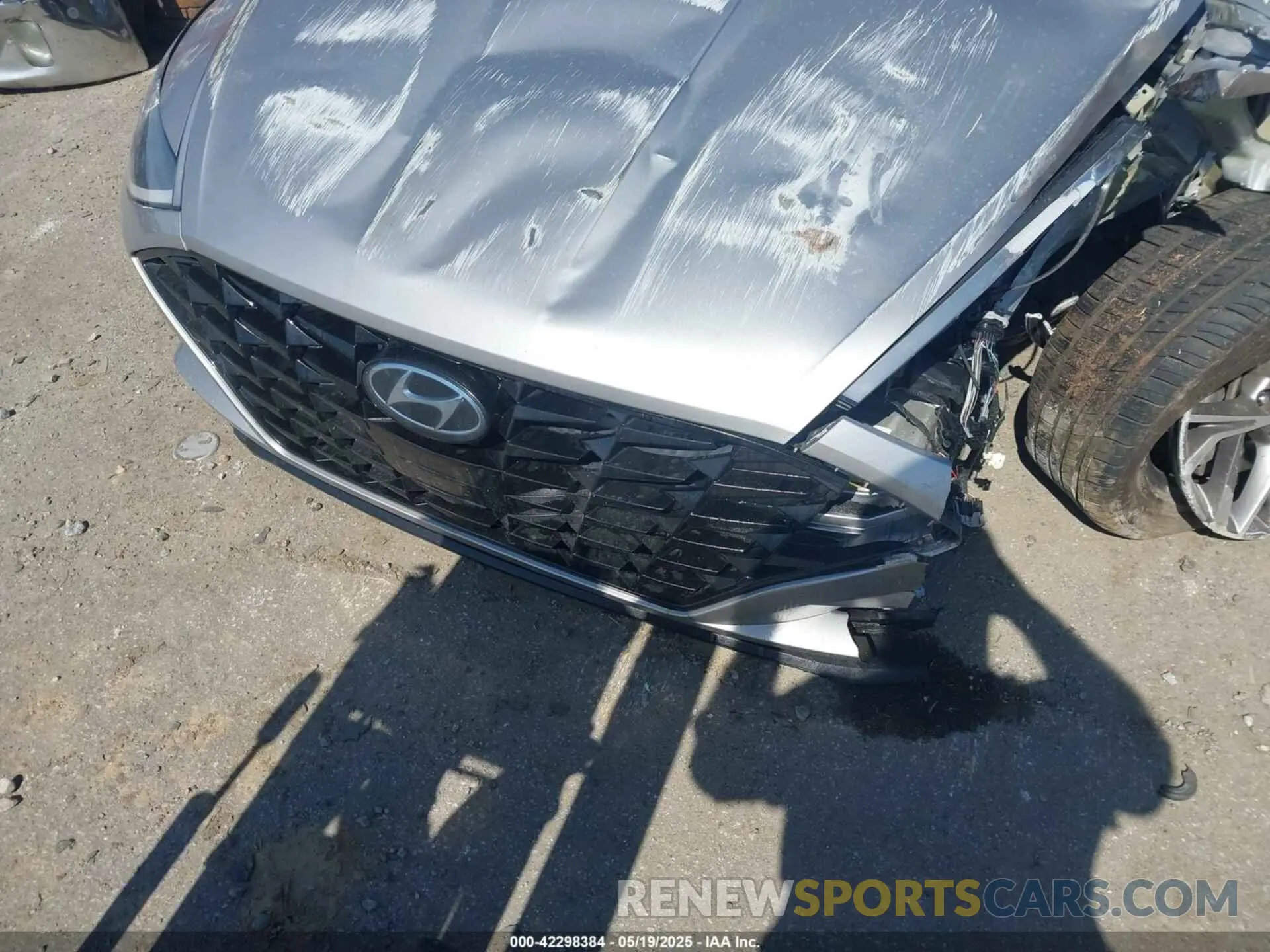 6 Photograph of a damaged car KMHL64JA8MA148743 HYUNDAI SONATA 2021